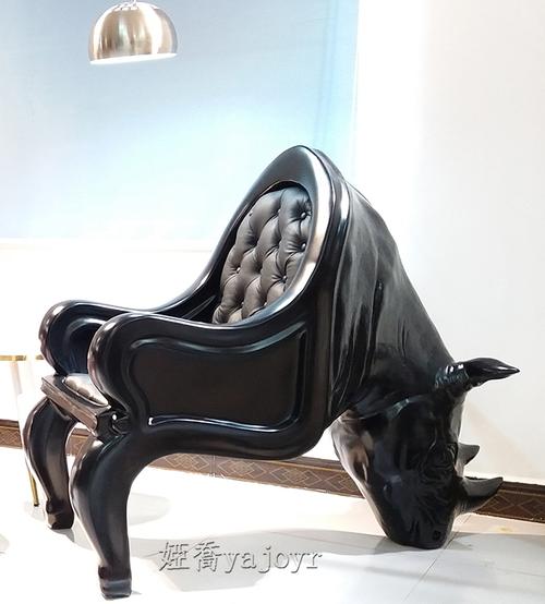 休闲椅犀牛