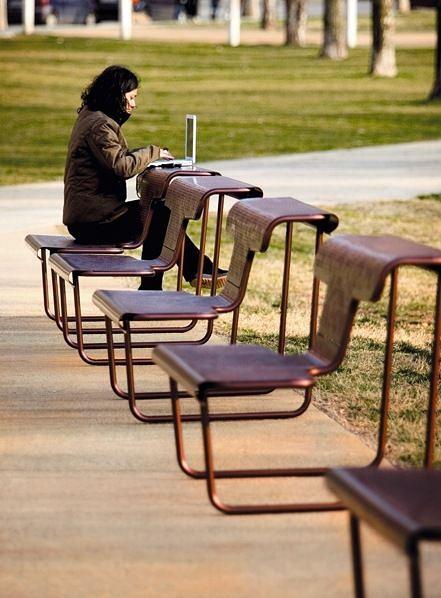 重庆公园休闲椅设计师